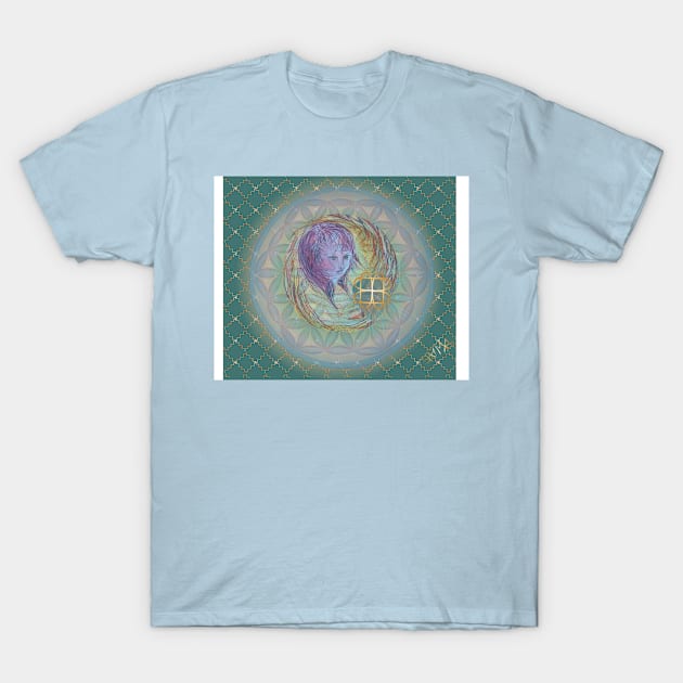 Kids angels 4 hearts T-Shirt by shimaart